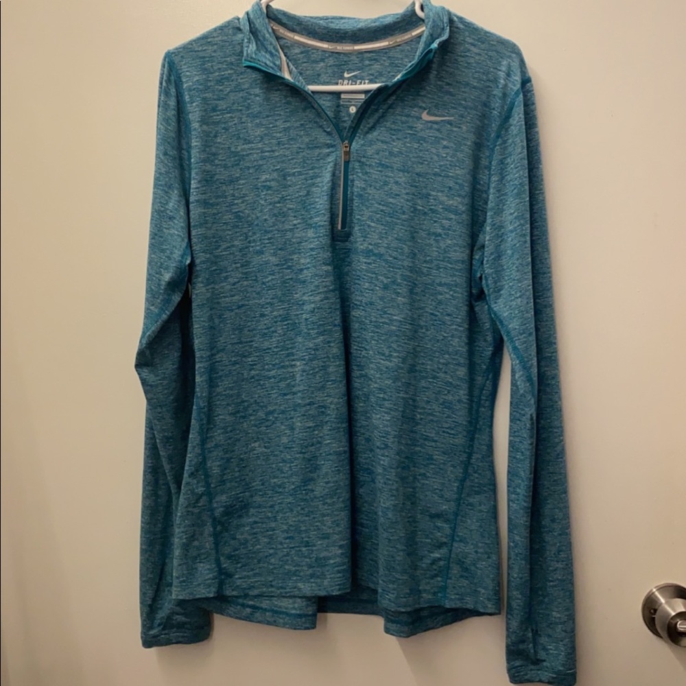 Nike running half zip